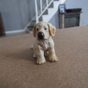 2005 Schleich Golden Retriever Puppy Figurine MODEL D-73527